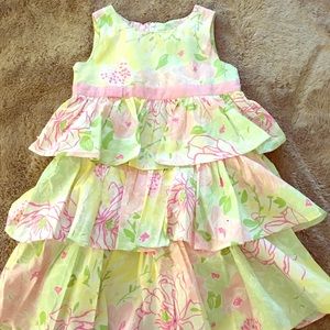 Ruffle tiered summer dress